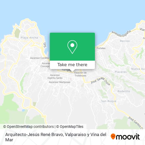 Mapa de Arquitecto-Jesús René Bravo