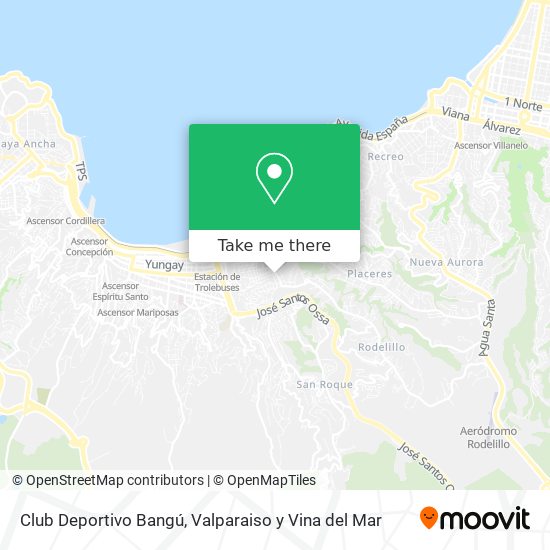 Mapa de Club Deportivo Bangú