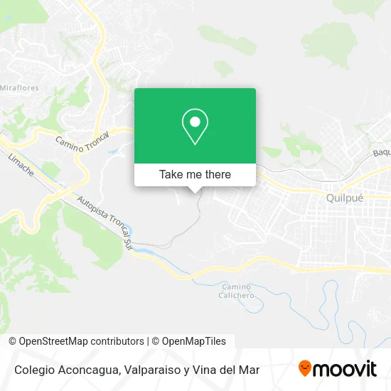 Mapa de Colegio Aconcagua