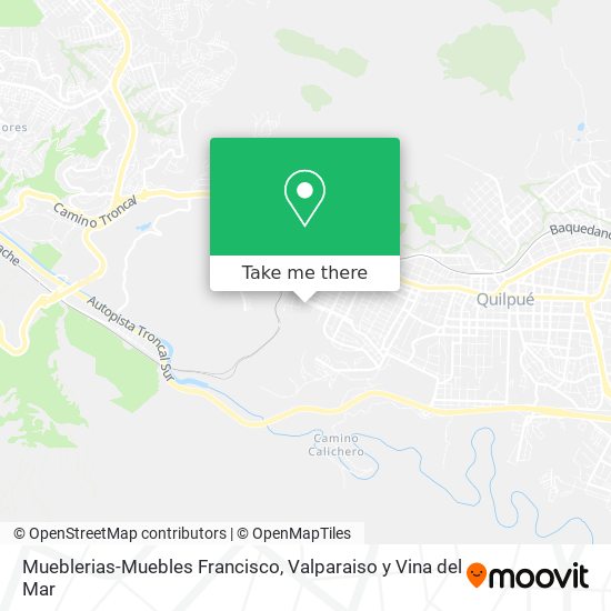 Mapa de Mueblerias-Muebles Francisco