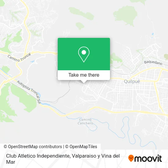 Mapa de Club Atletico Independiente