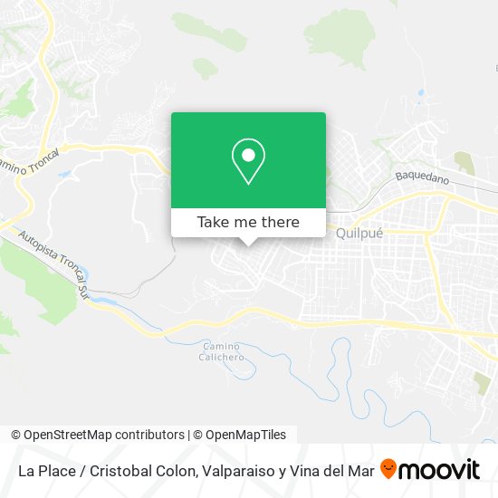 La Place / Cristobal Colon map