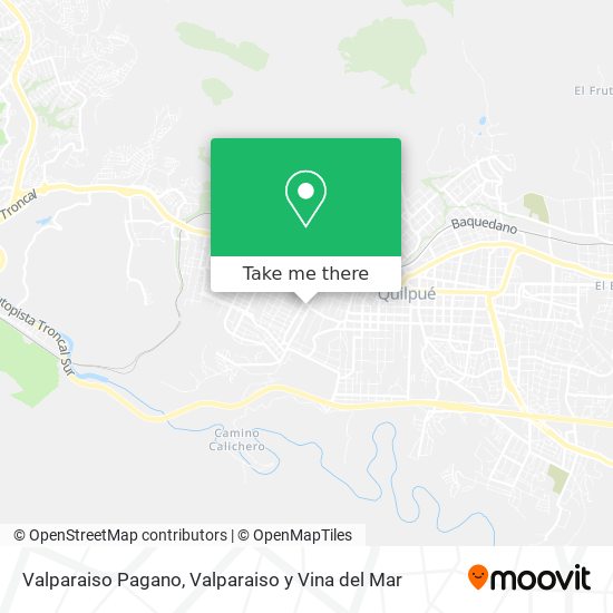 Valparaiso Pagano map