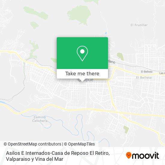 Mapa de Asilos E Internados-Casa de Reposo El Retiro