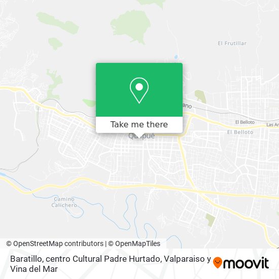 Baratillo, centro Cultural Padre Hurtado map