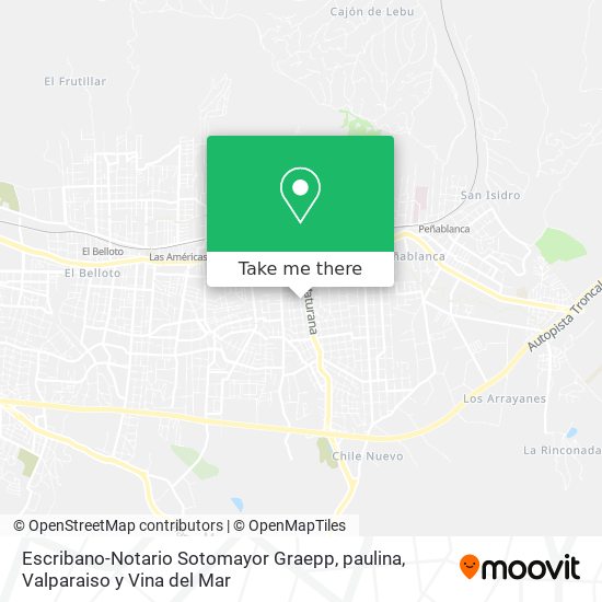 Escribano-Notario Sotomayor Graepp, paulina map