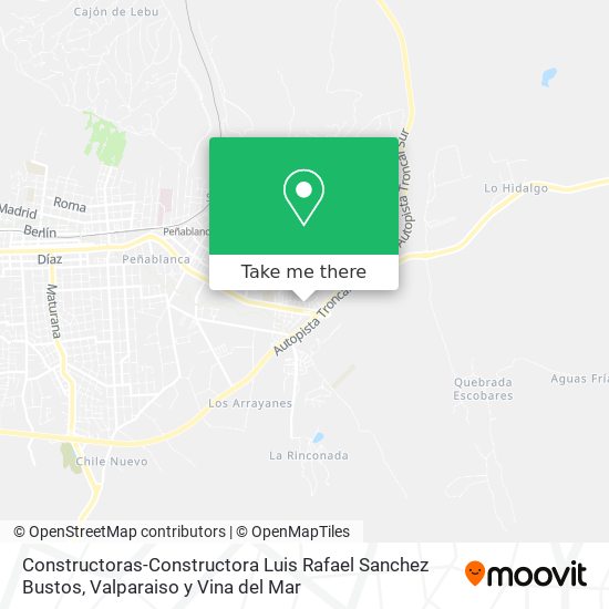 Mapa de Constructoras-Constructora Luis Rafael Sanchez Bustos