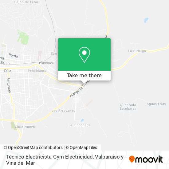 Mapa de Técnico Electricista-Gym Electricidad