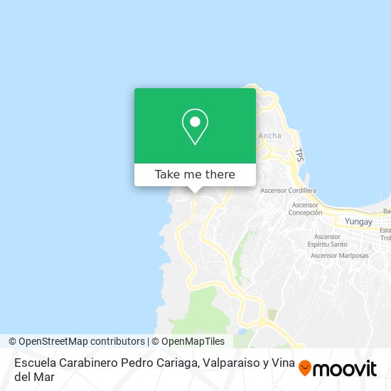 Escuela Carabinero Pedro Cariaga map