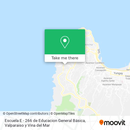 Escuela E - 266 de Educacion General Básica map