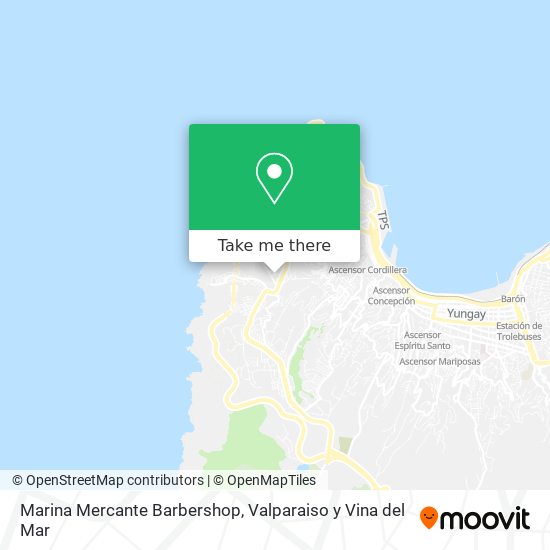 Marina Mercante Barbershop map