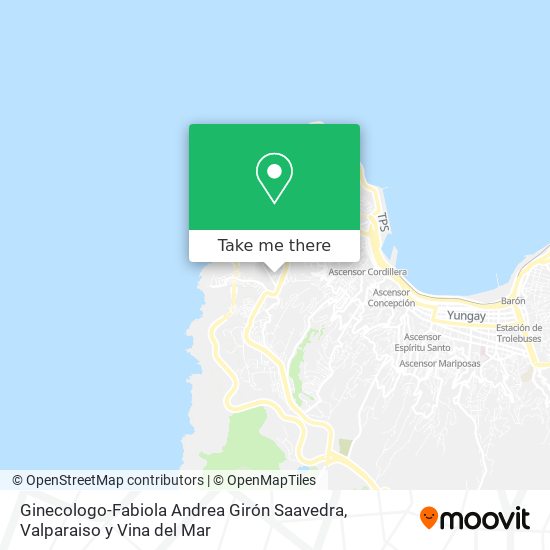 Ginecologo-Fabiola Andrea Girón Saavedra map