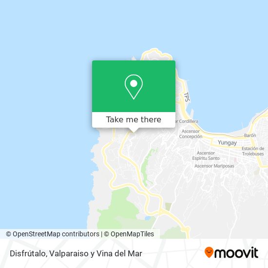 Disfrútalo map