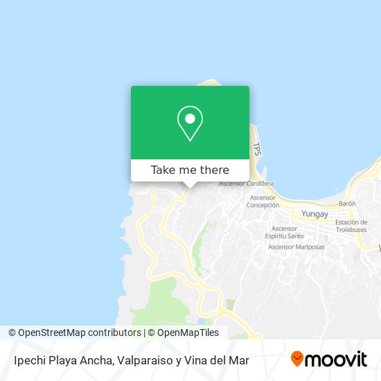 Mapa de Ipechi Playa Ancha