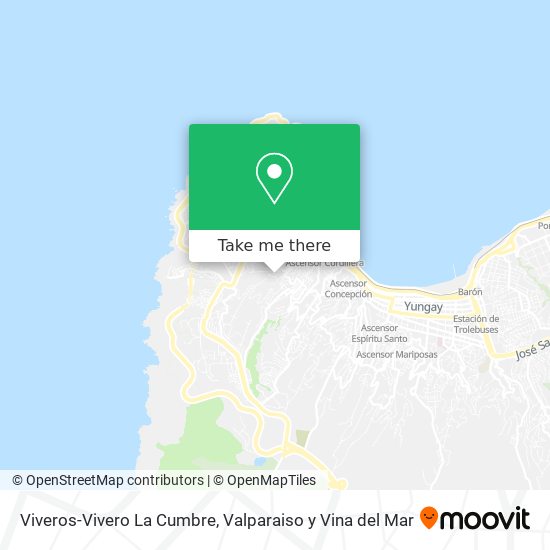 Viveros-Vivero La Cumbre map