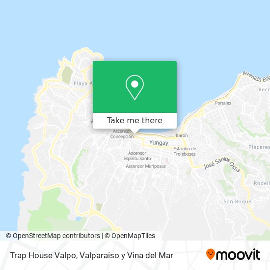Trap House Valpo map