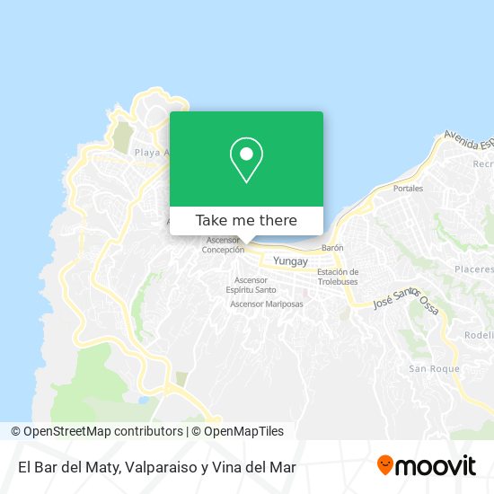 El Bar del Maty map