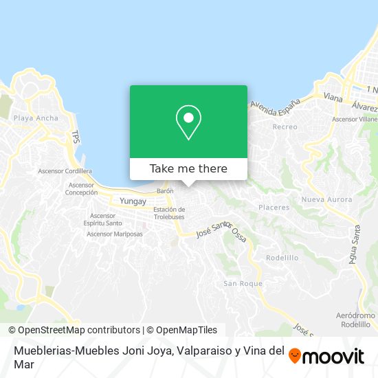 Mapa de Mueblerias-Muebles Joni Joya