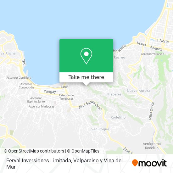 Mapa de Ferval Inversiones Limitada