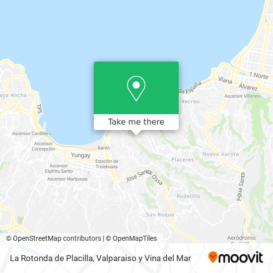 La Rotonda de Placilla map