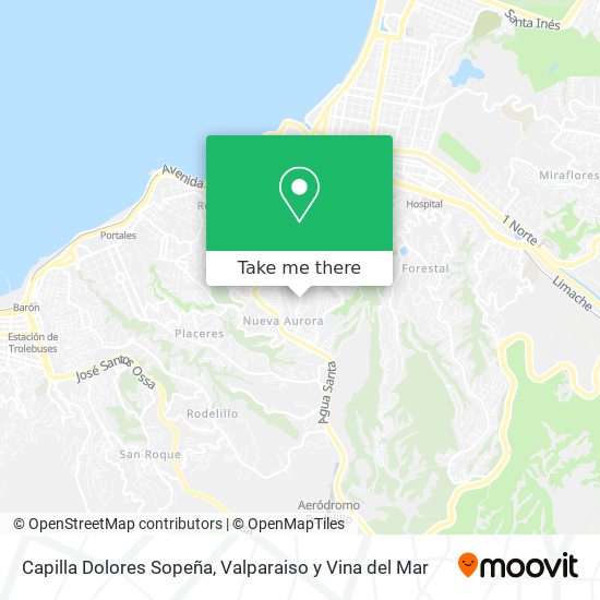 Mapa de Capilla Dolores Sopeña