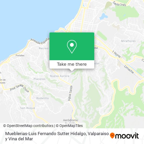 Mueblerias-Luis Fernando Sutter Hidalgo map