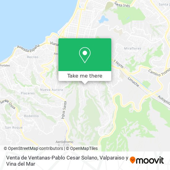 Venta de Ventanas-Pablo Cesar Solano map