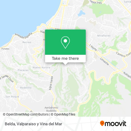 Mapa de Belda