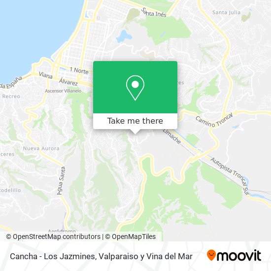 Cancha - Los Jazmines map