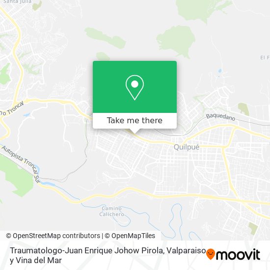 Traumatologo-Juan Enrique Johow Pirola map