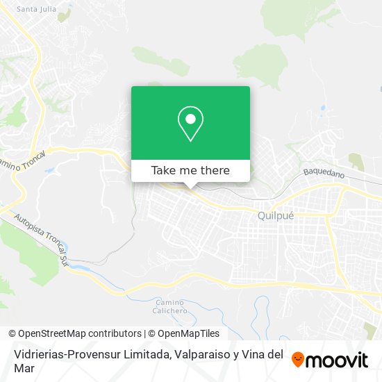 Vidrierias-Provensur Limitada map