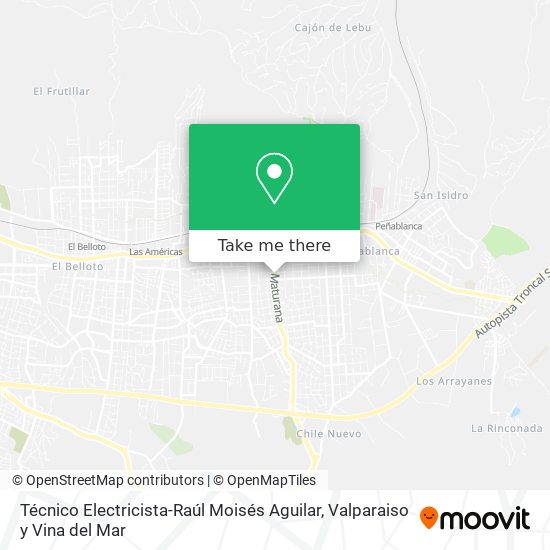Mapa de Técnico Electricista-Raúl Moisés Aguilar