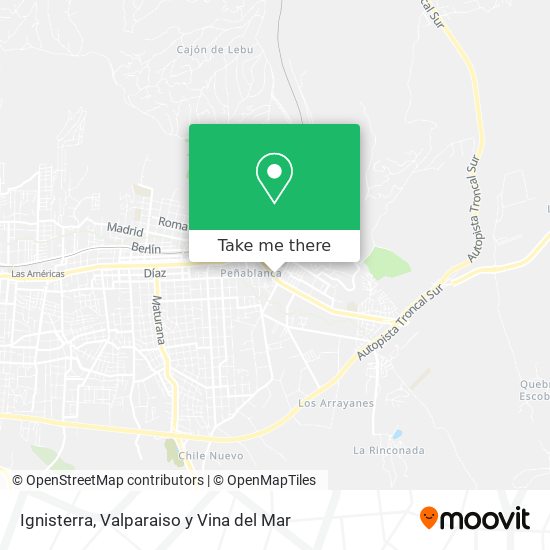 Ignisterra map