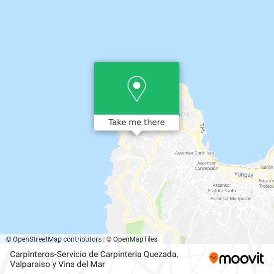 Mapa de Carpinteros-Servicio de Carpinteria Quezada