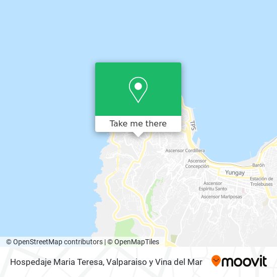 Mapa de Hospedaje Maria Teresa