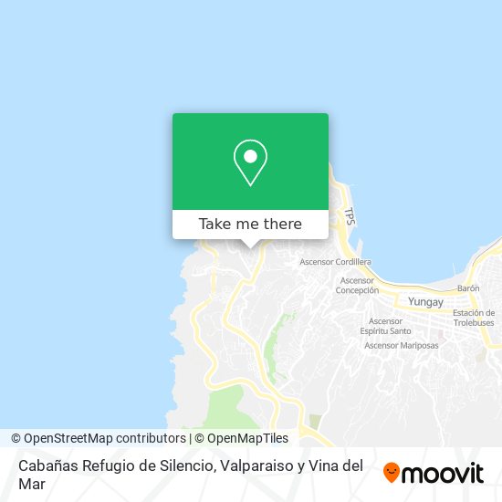 Mapa de Cabañas Refugio de Silencio