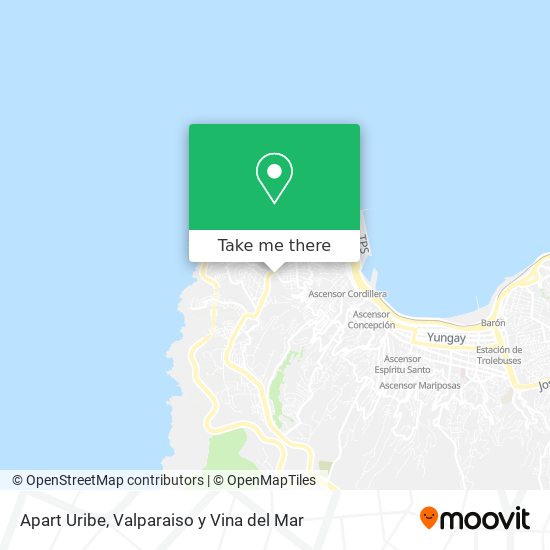 Mapa de Apart Uribe