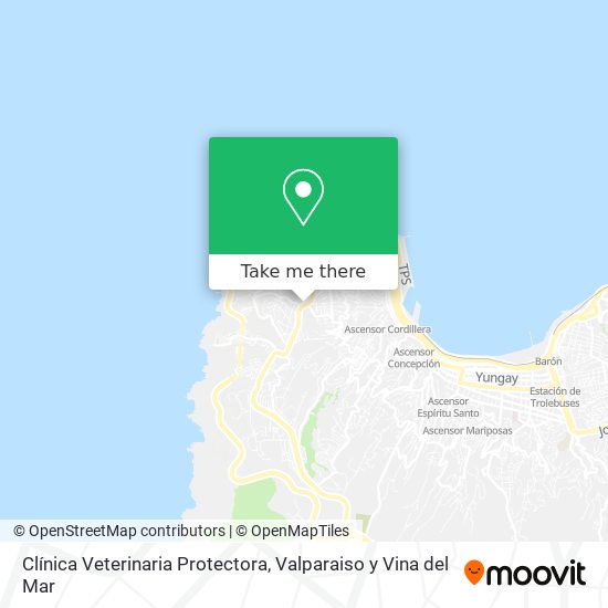 Clínica Veterinaria Protectora map