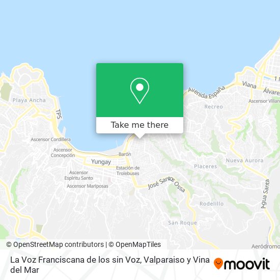 La Voz Franciscana de los sin Voz map