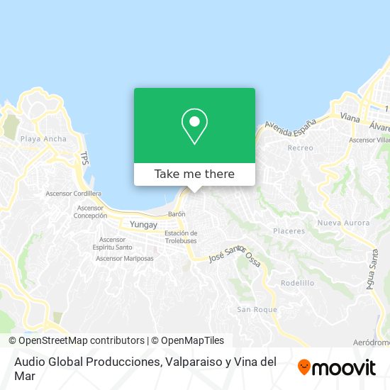 Audio Global Producciones map