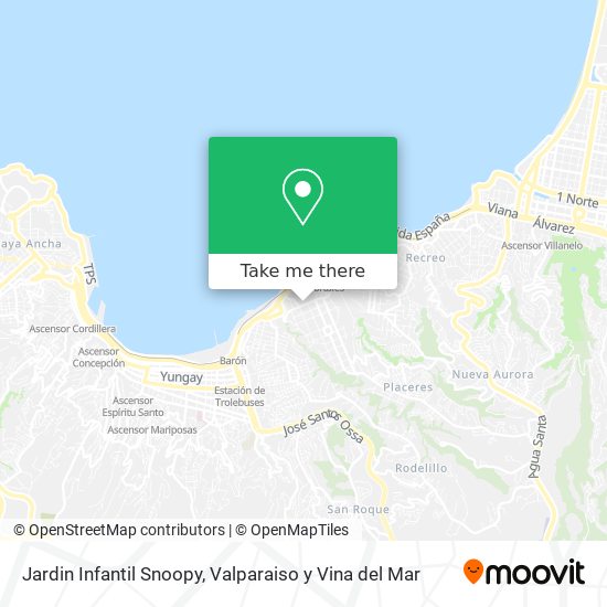 Mapa de Jardin Infantil Snoopy