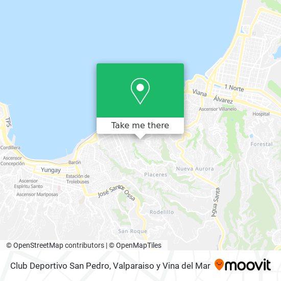 Mapa de Club Deportivo San Pedro