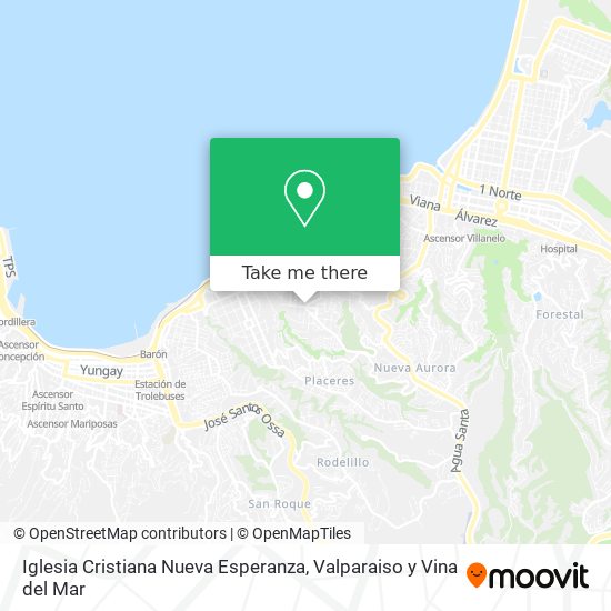 Iglesia Cristiana Nueva Esperanza map