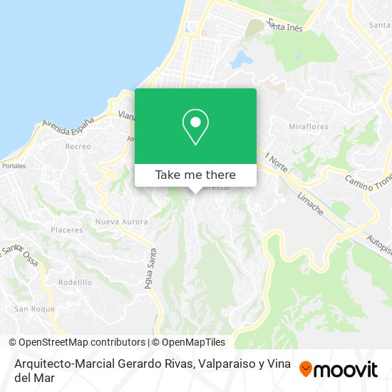 Mapa de Arquitecto-Marcial Gerardo Rivas