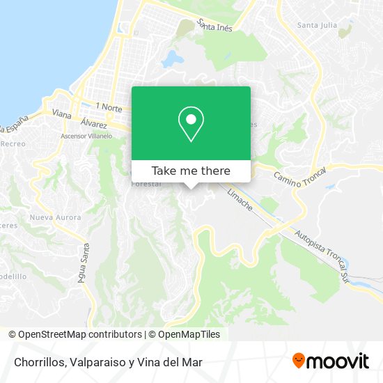 Chorrillos map