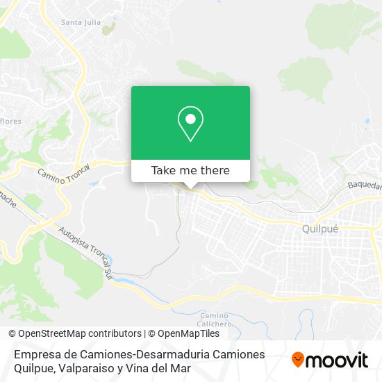 Empresa de Camiones-Desarmaduria Camiones Quilpue map