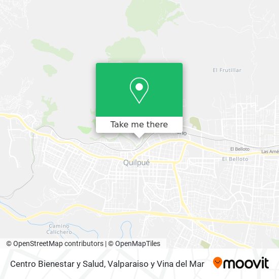 Centro Bienestar y Salud map