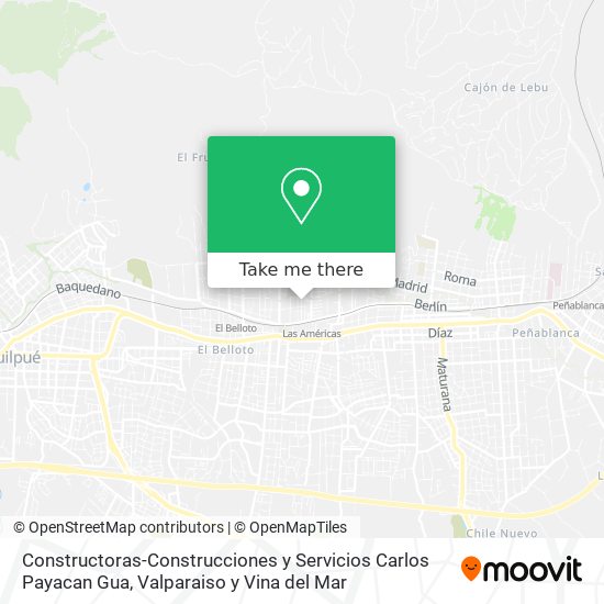 Constructoras-Construcciones y Servicios Carlos Payacan Gua map