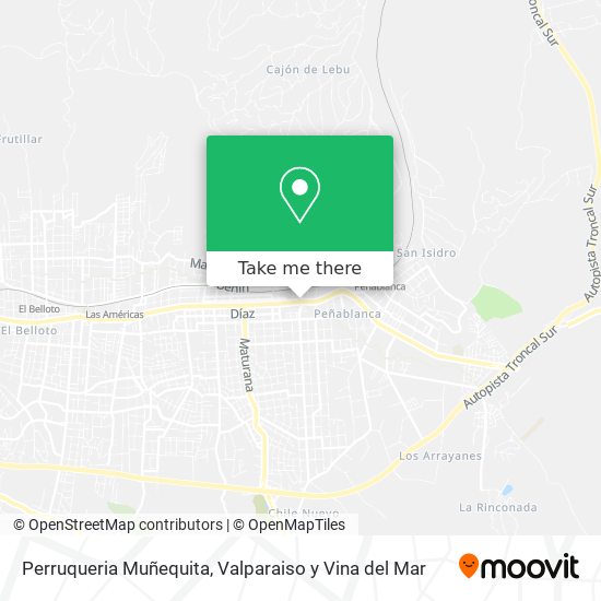 Perruqueria Muñequita map