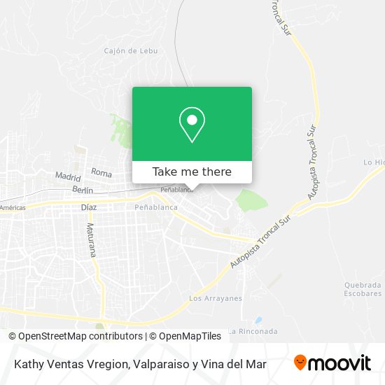 Mapa de Kathy Ventas Vregion